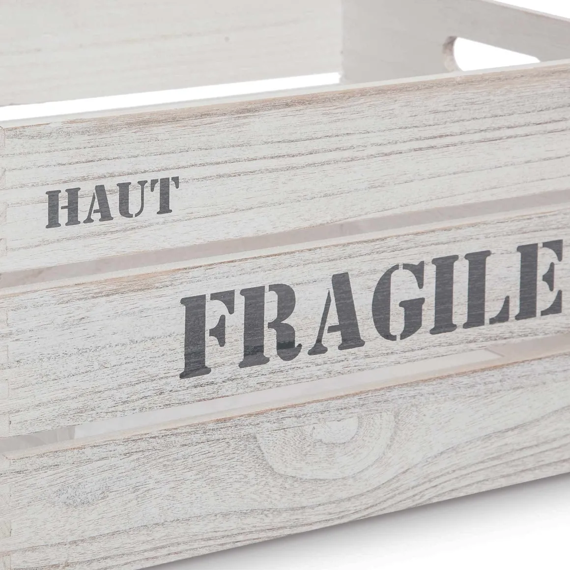 Caja Madera Fragile Tam. 1/6 25x15x12Cm