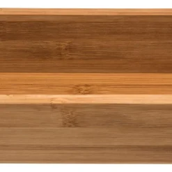 Caja organizadora de bambú 8x38x7Cm