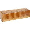 Caja Para Té C/5 Compartimentos