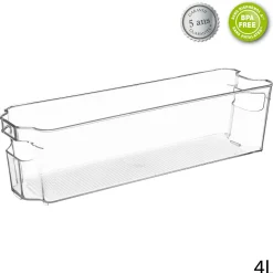 Caja Plast Almacenamiento 10.7x37x9.5Cm