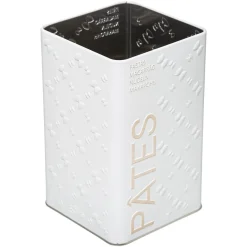 Caja P/Pasta Scandi Metálica 10x10x18Cm