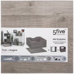Cajón+Estante Mixmodul 31x31x16Cm