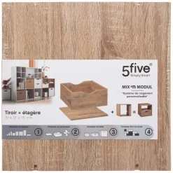 Cajón+Estante Mixmodul 31x31x16Cm