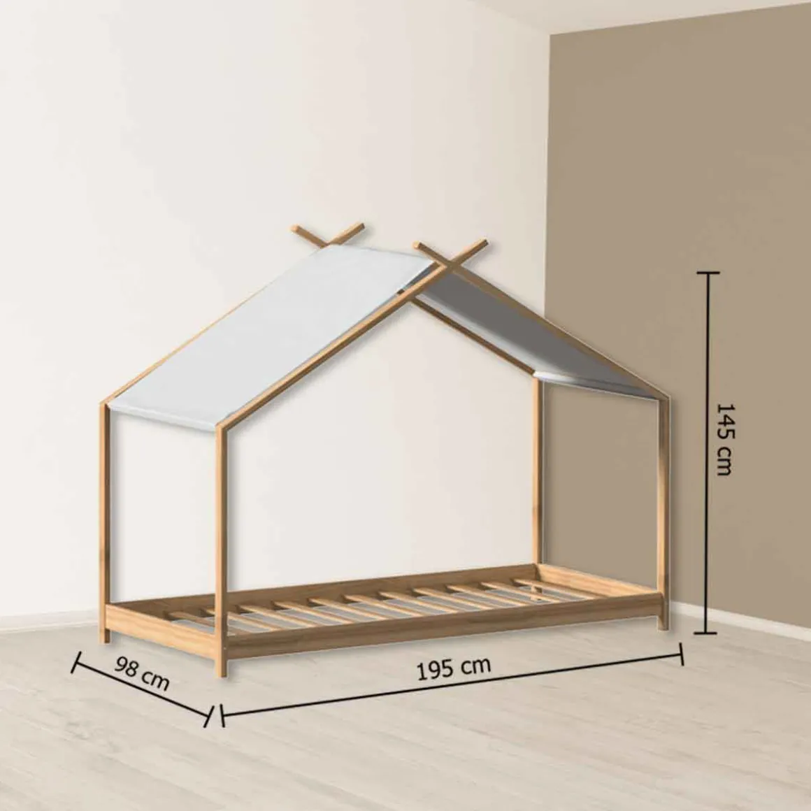 Cama cabaña MONTESSORI ILAN