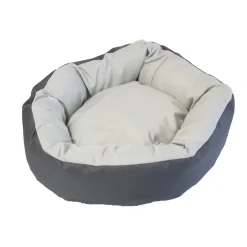 Cama Mascotas Red. Gris Talla M 60x60Cm