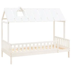 Cama MONTESSORI blanca 90x190cm