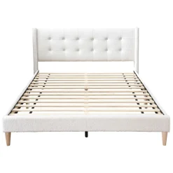 Cama Pearl Bege 174x210cm