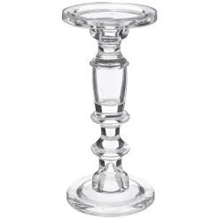 Candelabro De Vidrio 11.4x24.5Cm