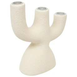 Candelabro WONJA blanco 20cm