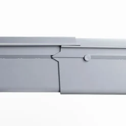 Carrito auxiliar gris extensible con 4 cestos