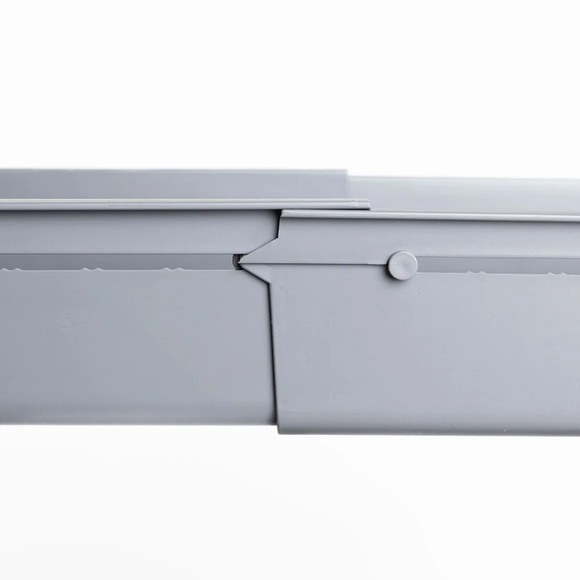 Carrito auxiliar gris extensible con 4 cestos