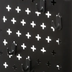 Carrito Auxiliar Metálico Negro