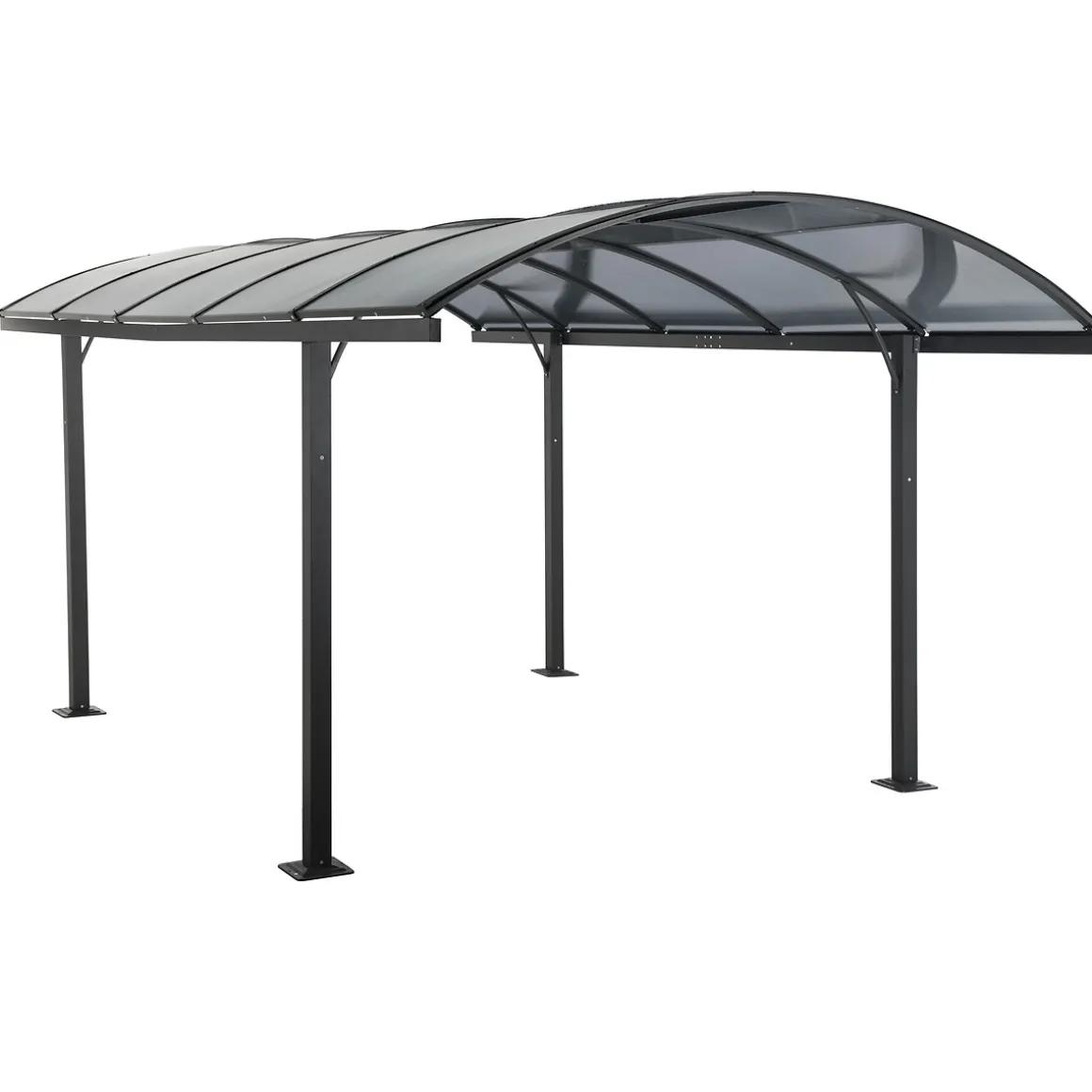 Cenador BELIZE grafito 5x3m