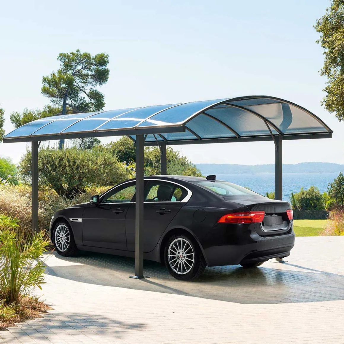 Cenador BELIZE grafito 5x3m