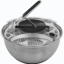 Centrifugadora Ensalada Acero Inox 3.5L