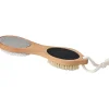Cepillo Madera Para Pies 4 Utilidades