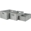 Cesta Almacenaje Color Gris