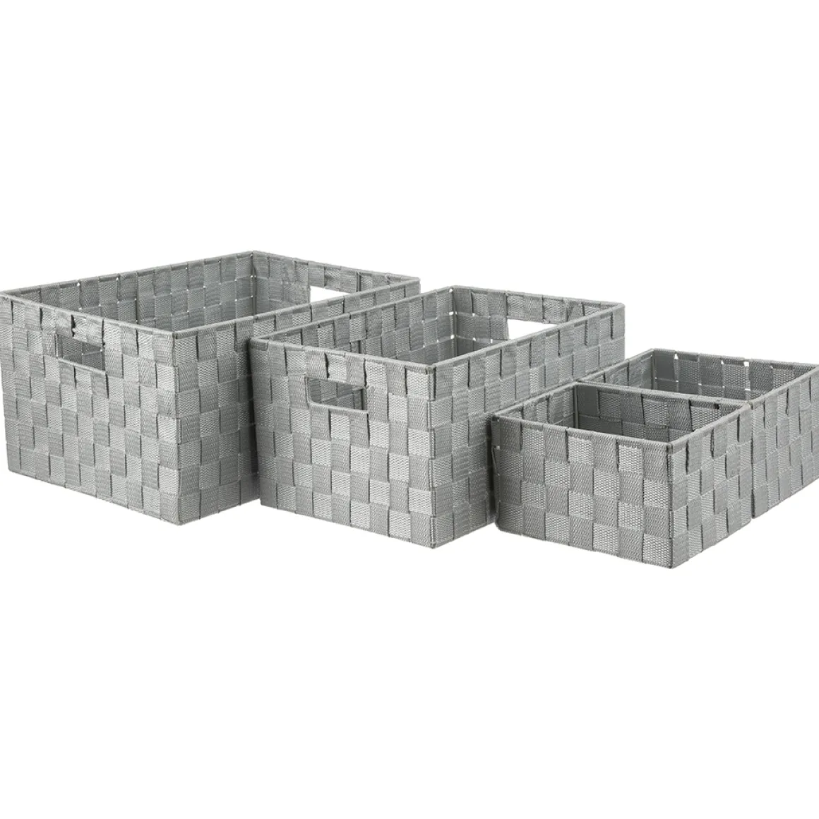 Cesta Almacenaje Color Gris