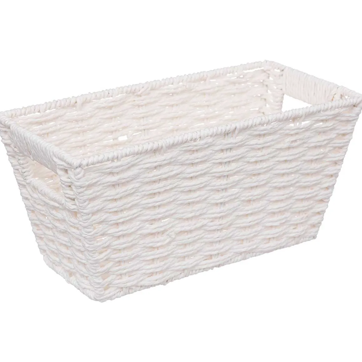 Cesta Blanca P/Almacenaje 15x15x31Cm