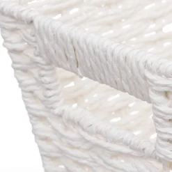 Cesta Blanca P/Almacenaje 15x15x31Cm