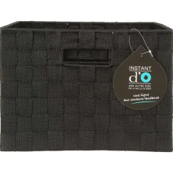 Cesta De Almacenaje Negro Tam.4/4