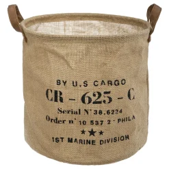 Cesta De Yute Loft 30x30Cm