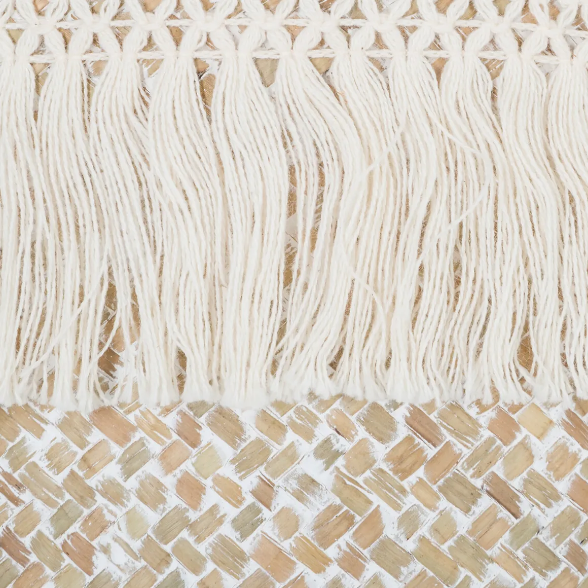 Cesta Decorativa Ete C/Flecos 26x23Cm