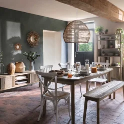 Cesta Seagrass Con Asas Natural 40x40Cm