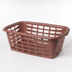 Cesto alto de terracota para ropa 40L