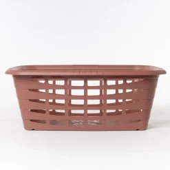 Cesto alto de terracota para ropa 40L