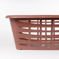 Cesto alto de terracota para ropa 40L