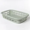 Cesto bajo para ropa verde 25L