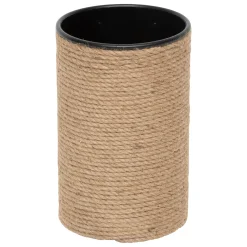 Cesto con tapa beige 43x30cm