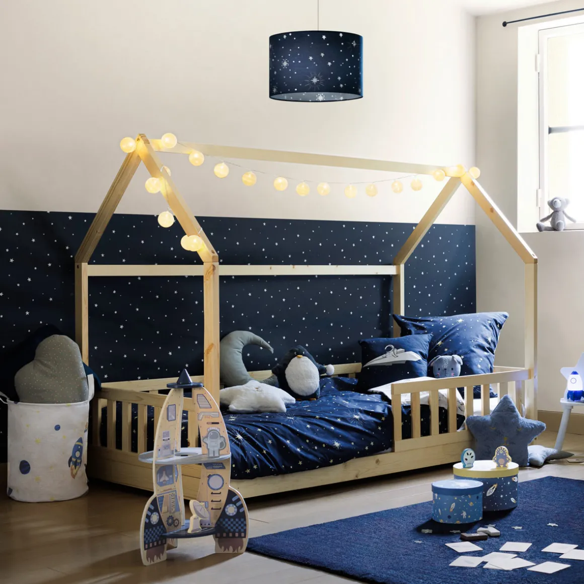 Cesto De Almacenaje Astronauta Con Asas 50cm