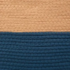 Cesto De Almacenaje Baño Solar Azul Petróleo