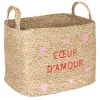 Cesto De Almacenaje Con Corazones