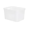 Cesto de almacenaje PIXEL blanco 16l