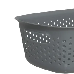Cesto De Almacenaje Tila Gris 3.5L