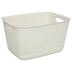 Cesto De Almacenaje Tila Beige 17L