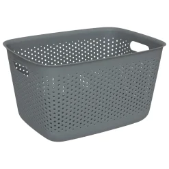 Cesto De Almacenaje Tila Gris 17L