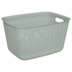 Cesto de almacenaje TILA verde 17l