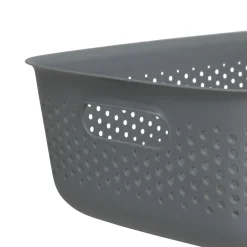 Cesto De Almacenaje Tila Gris 10L