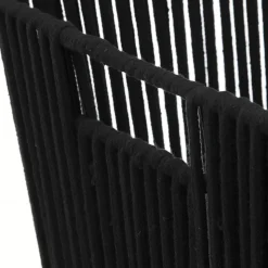 Cesto de almacenaje wc negro