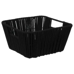 Cesto de almacenaje wc negro