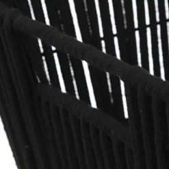 Cesto de almacenaje wc negro