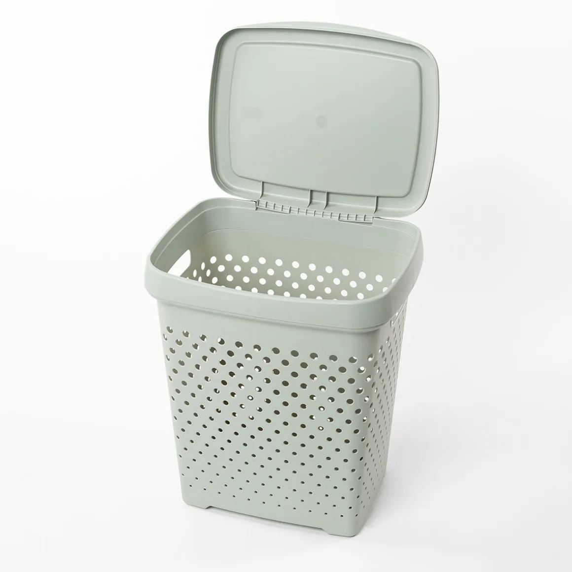 Cesto de ropa ZOOM verde 50L