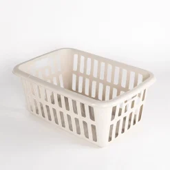 Cesto para colada alto crema 40L