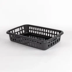 Cesto para colada bajo gris 20L