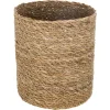 Cesto Seagrass Natural 24x24Cm