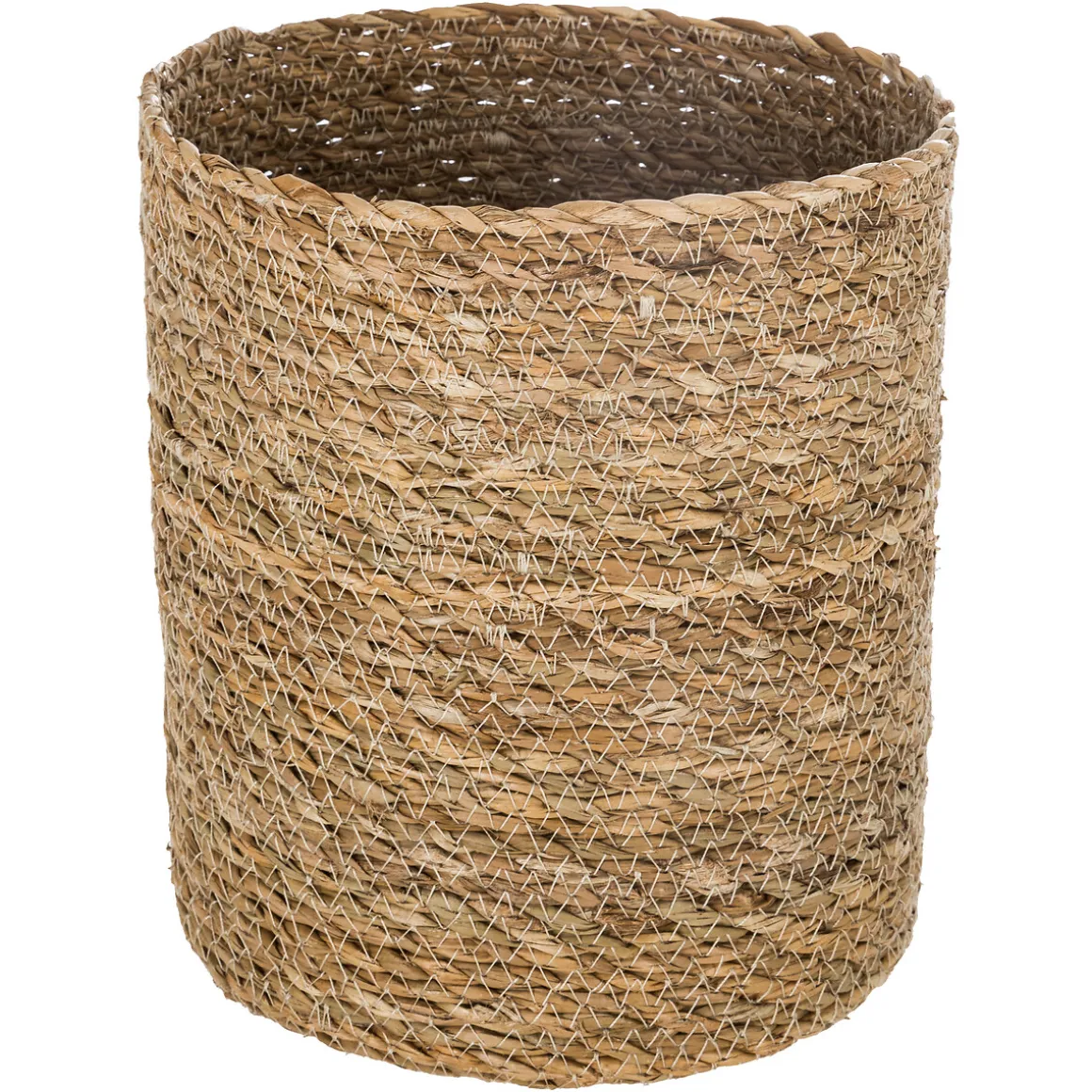 Cesto Seagrass Natural 24x24Cm
